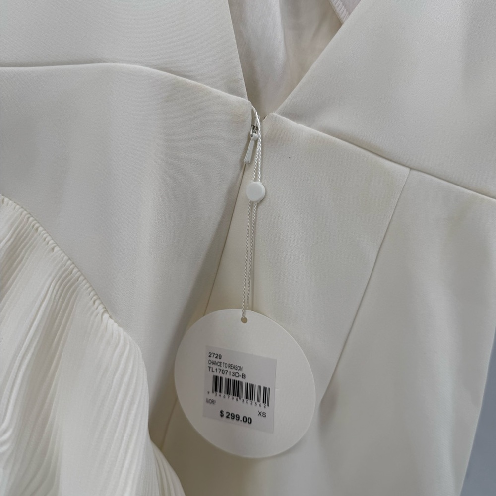 TALULAH White Ruffle Mini Dress - Picture 6 of 9